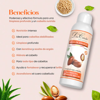Don Cabello Champu con Aceite de Argán 1000 ml - Doncabellopro