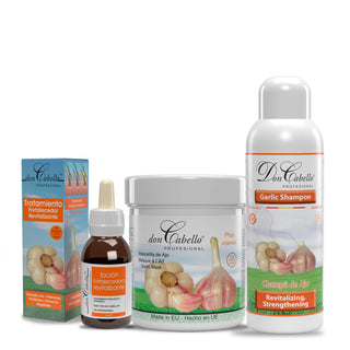 Pack Revitalizante Fortalecedor con Extracto de Ajo Don Cabello - Doncabellopro