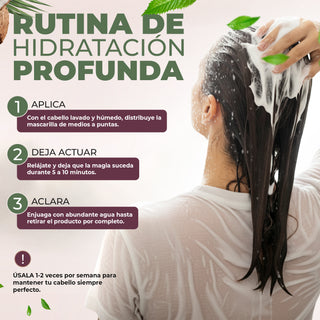 Don Cabello Mascarilla Capilar Nutritiva con Aceite de Coco – Hidratación Intensa – 1000 ml