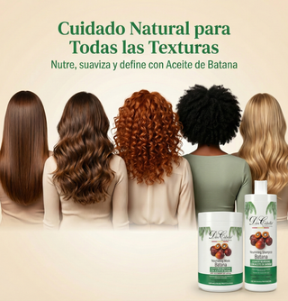 Don Cabello Pack Batana Champú y Mascarilla 1000 ml Nutrición e Hidratación