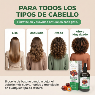 Don Cabello Aceite Capilar Batana 100 ml Hidratación y Brillo