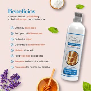 Don Cabello Champú Anticaspa, 500 ml