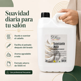 Suavizante Nata Don Cabello Profesional 5000 ml | Ideal para Salones