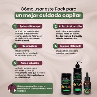 Pack Bombar Crecimiento del Cabello y Prevención de Caída Don Cabello