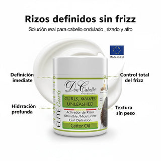 Don Cabello Activador de Rizos. 500 ml - Sin Frizz en 5 minutos