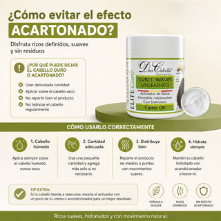 Don Cabello Activador de Rizos - Sin Frizz en 5 minutos