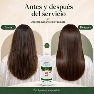 Don Cabello Oxigenada en Crema 20 vol 6% 1000 Ml