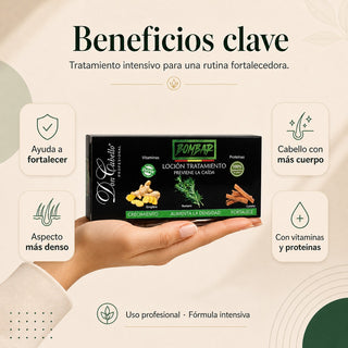 Don Cabello Loción para la Caída – Tratamiento capilar intensivo en ampollas 10 × 10 ml