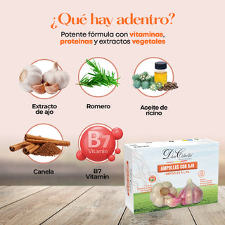 Don Cabello Ampollas capilares – Fortalece las fibras capilares – 12 Ampollas x 10 ml