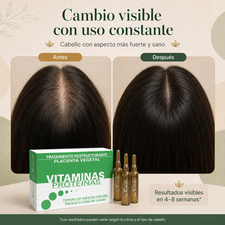 Don Cabello Ampollas capilares – Tratamiento capilar anticaída – 12 Ampolletas x 10 ml