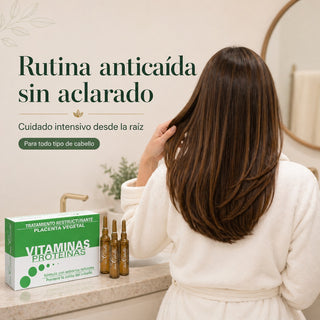 Don Cabello Ampollas capilares – Tratamiento capilar anticaída – 12 Ampolletas x 10 ml