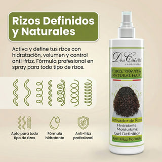 Don Cabello Activador de Rizos líquido - 400 ml
