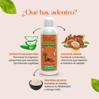 Don Cabello Champu con Aceite de Argán 1000 ml