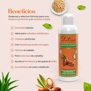 Don Cabello Champu con Aceite de Argán 1000 ml