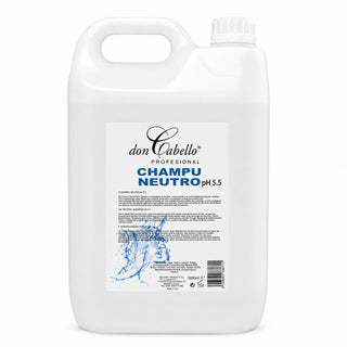 Champú Neutro pH 5.5 Don Cabello Profesional 5000 ml | Ideal para Salones