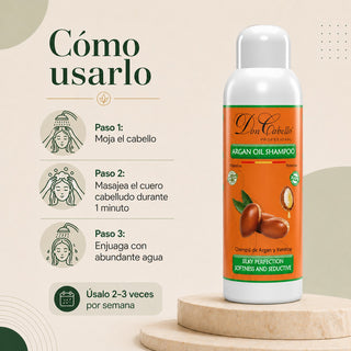 Don Cabello Champu con Aceite de Argán 1000 ml