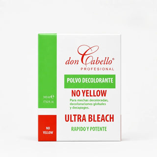 Don Cabello - Polvo Decolorante - No Yellow - Ultra Bleach - 500 Ml