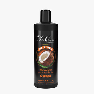 Don Cabello Nourishing Shampoo Coconut &amp; Aloe Vera – Gentle Hydration and Natural Shine – 1000 ml