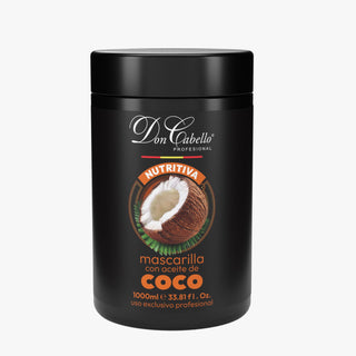 Don Cabello Nourishing Hair Mask with Coconut Oil – Intense Hydration – 1000 ml