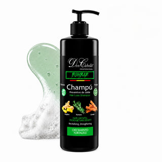 Pack Bombar Anticaída Intensivo Romero & Jengibre – Cabello Débil (Champú 1L + Mascarilla 1 kg + Loción 125 ml) Don Cabello