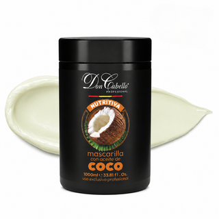 Don Cabello Nourishing Hair Mask with Coconut Oil – Intense Hydration – 1000 ml