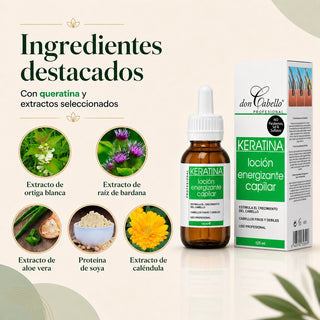 Don Cabello Hair regenerating lotion, Hair growth tonic 125 ml