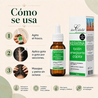 Don Cabello Hair regenerating lotion, Hair growth tonic 125 ml