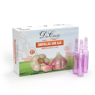Don Cabello Ampollas capilares – Fortalece las fibras capilares – 12 Ampollas x 10 ml