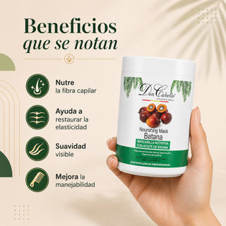 Don Cabello Mascarilla Nutritiva Batana 1000 ml Hidratación y Suavidad