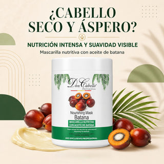 Don Cabello Mascarilla Nutritiva Batana 1000 ml Hidratación y Suavidad