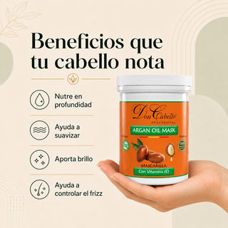 Don Cabello Mask with Argan Oil Intensive Hydration 1000 ml.