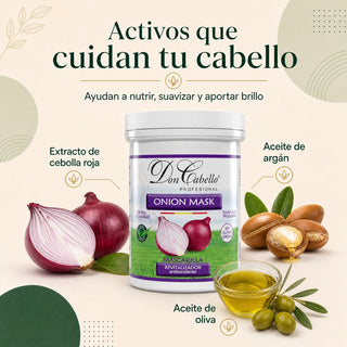 Don Cabello Mascarilla Pelo de Cebolla