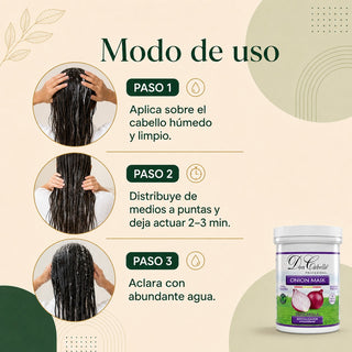 Don Cabello Mascarilla Pelo de Cebolla