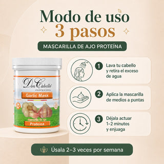 Don Cabello Mascarilla Pelo de Ajo, 1000 ml