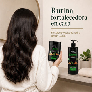Pack Bombar Anticaída Romero & Jengibre – Cabello Débil (Champú + Mascarilla) Don Cabello