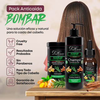 Pack Bombar Crecimiento del Cabello y Prevención de Caída Don Cabello