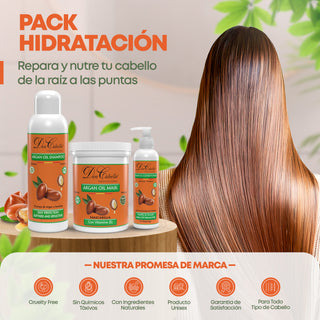 Pack Hidratación Intensa con  Aceite de Argán Don Cabello