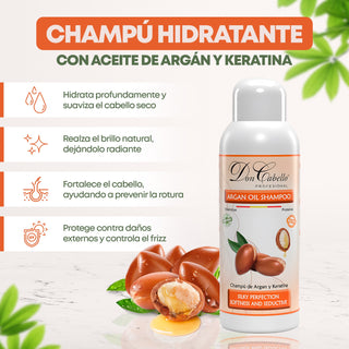 Pack Hidratación Intensa con  Aceite de Argán Don Cabello