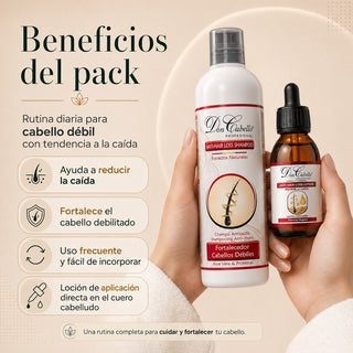 Don Cabello Strengthening Anti-Hair Loss Pack