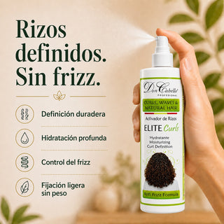 Don Cabello Activador de Rizos Líquido en Spray 400 ml