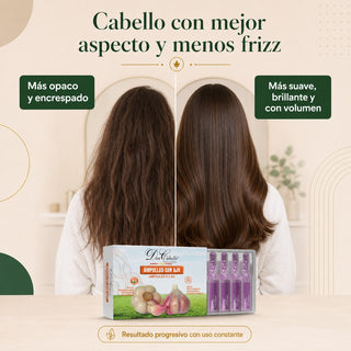 Don Cabello Ampollas capilares – Fortalece las fibras capilares – 12 Ampollas x 10 ml