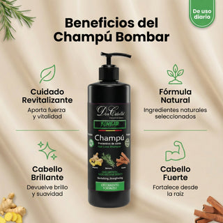 Bombar Hair Growth and Hair Loss Prevention Pack Don Cabello