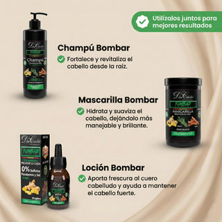 Bombar Hair Growth and Hair Loss Prevention Pack Don Cabello