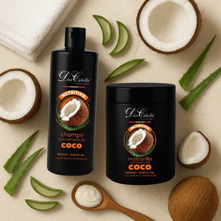 Don Cabello Pack Capilar Coco Nutritivo – Hidratación y Suavidad – 2x1000 ml