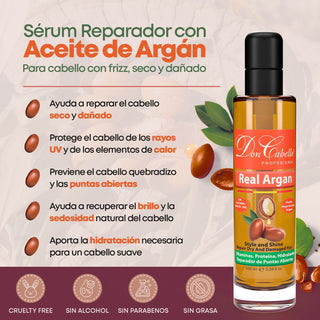 Don Cabello Aceite De Argán – Serum Reparador De Cabello 100 Ml