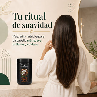 Don Cabello Nourishing Hair Mask with Coconut Oil – Intense Hydration – 1000 ml